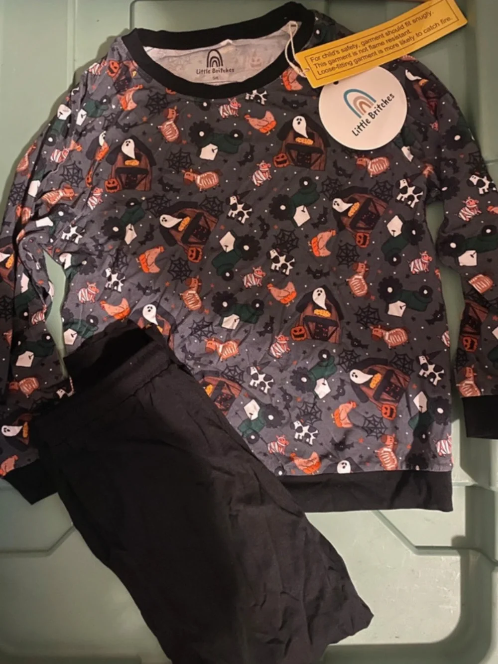 Little britches 5/6 bamboo jogger set NWT
